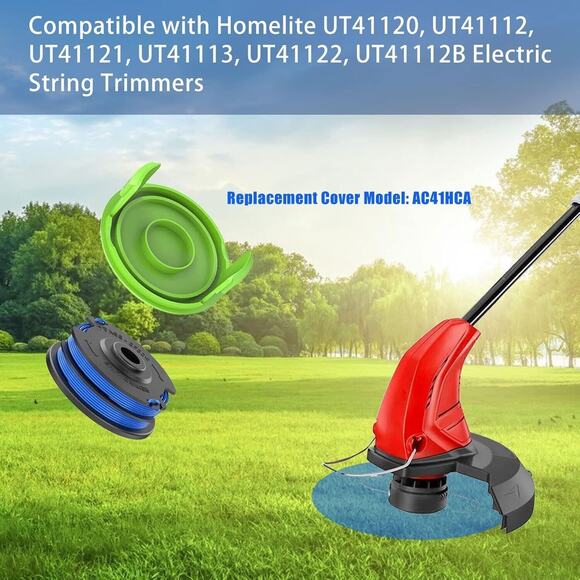 AC41RL3 AC41RDLB 27ft 0.065" Autofeed Dual Replacement Line, 6 Spool + 2 Caps - Picture 4 of 6